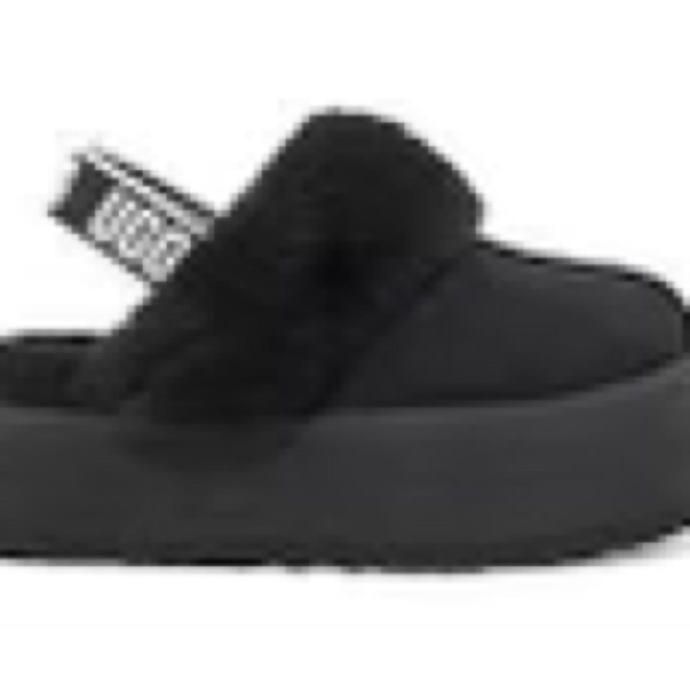 Ugg Women’s “Funkette” Slipper Black Size 9